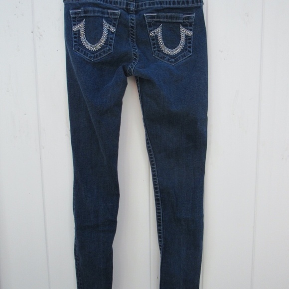 True Religion Skinny Studs Pocket Women's Jeans - Picture 2 of 4